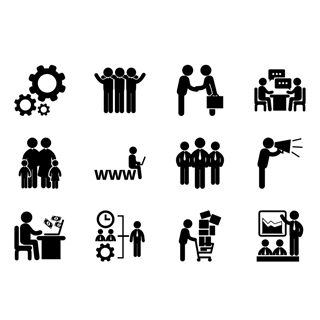 Human Pictos icon packages