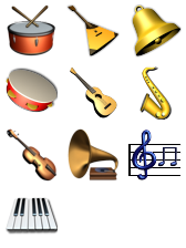 Music Library icon packages