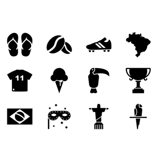 Brazilian icons icon packages