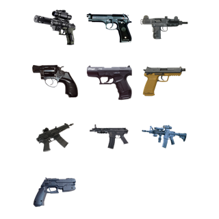Guns icon packages