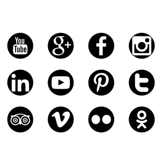 Social Icons Rounded icon packages