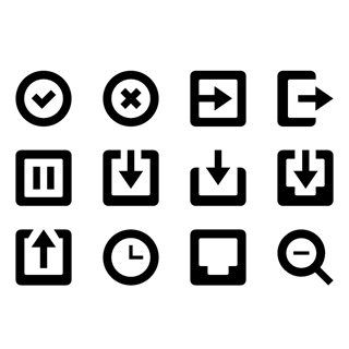 Mailbox UI icon packages