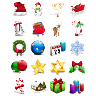 VISTAICO CHRISTMAS icon packages