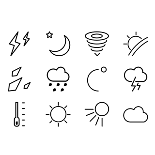 GraphicsBay Weather icon packages