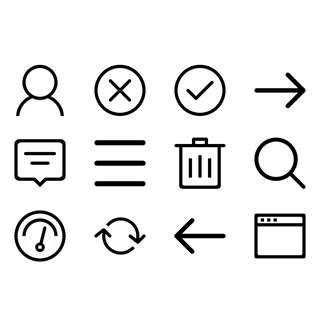 Budicons Launch icon packages