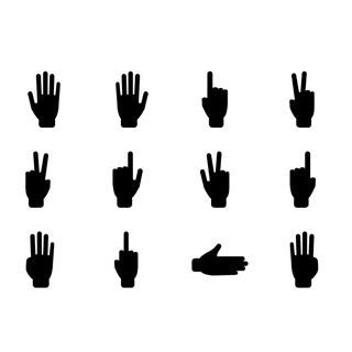 Hands icon packages