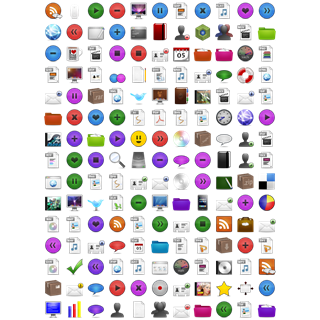 Flavours icon packages