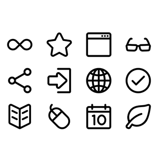 Universal Interface icon packages