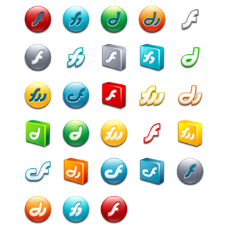 Macromedia icon packages