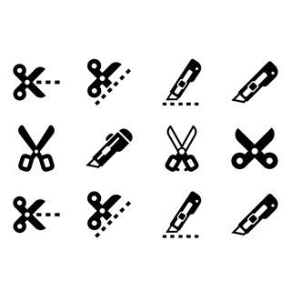 Cutting Icons icon packages