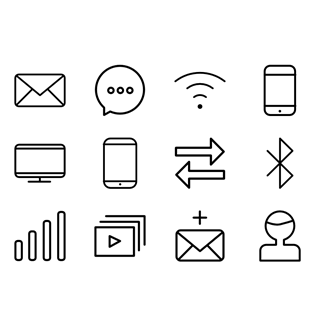 GraphicsBay Communication icon packages