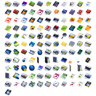 Non-mainstream 2008 icon packages