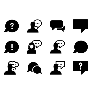 Talking icon packages