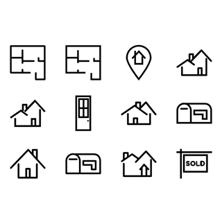 Real Estate 3 icon packages