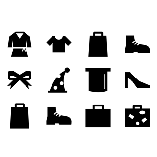POI Fashion icon packages