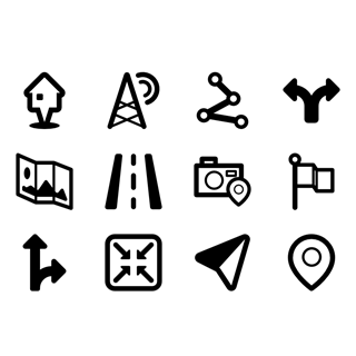 Navigation icon packages