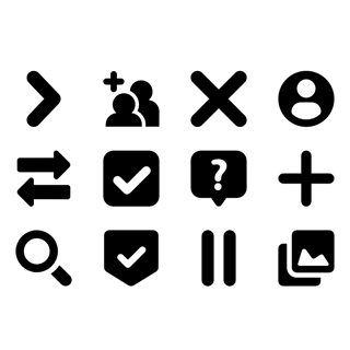 Essential UI icon packages