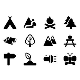 In the Forest icon packages