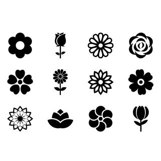 Blossoms icon packages