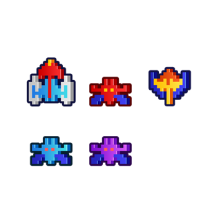 Arcade Daze Galaxian icon packages