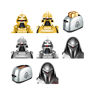 BSG: Frakking Toasters icon packages