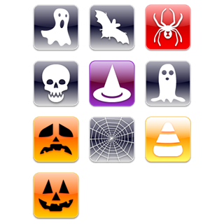 iPhonica Halloween icon packages