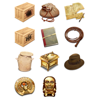 Indiana Jones And The Raiders of The Lost Ark icon packages