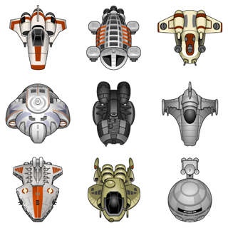 Baby Spaceships icon packages