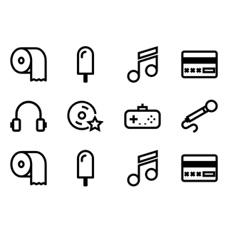 Random Set icon packages