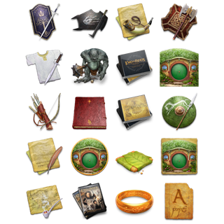 LOTR - Armoury of The Third Age icon packages