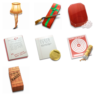 A Christmas Story icon packages