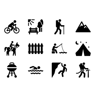 Outdoor Activities icon packages