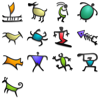 Petroglyphs icon packages