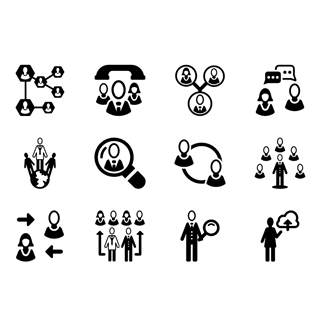 Connected People icon packages