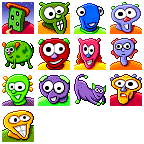 The Farbles icon packages