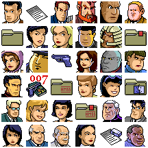 Literary 007 icon packages