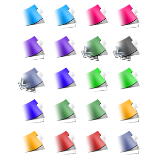 Peel Off icon packages