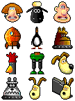 Wallace & Gromit icon packages