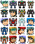 Robot Boys & Mecha Girls icon packages