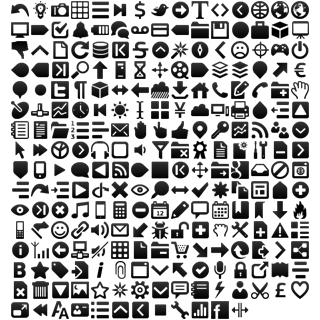 Wireframe Mono icon packages