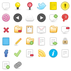 Mini Action icon packages