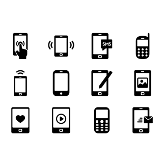 Smartphones icon packages