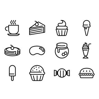 Candy Shop icon packages