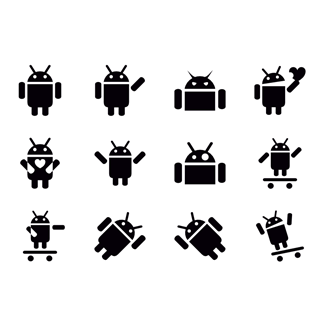 Android Collection Filled icon packages