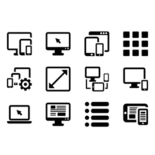 Responsive Web icon packages