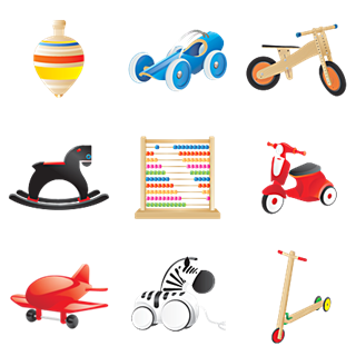 Toys icon packages