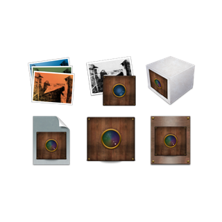 Niépce’s Camera Obscura icon packages