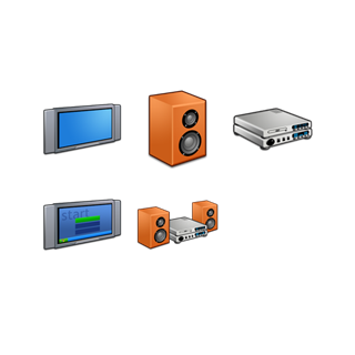 Home Cinema icon packages