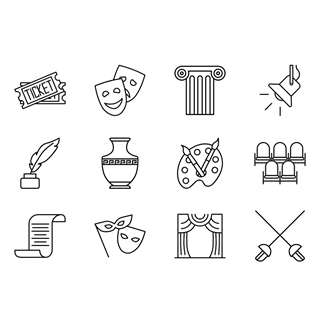 Show must go on icon packages
