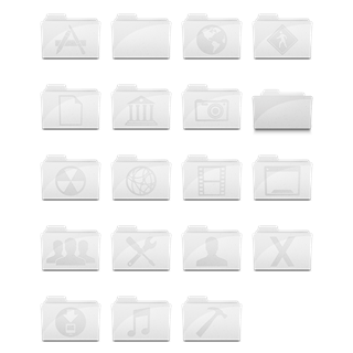 White Leopard icon packages